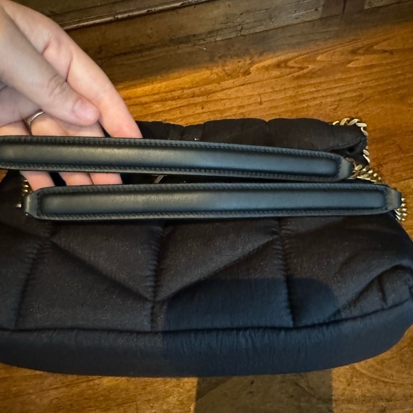 NWT Saint Laurent LOULOU puffer in black and gold - Picture 5 of 9